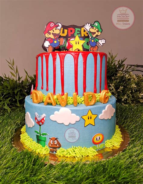 Tarta Personalizada Super Mario Missdulces