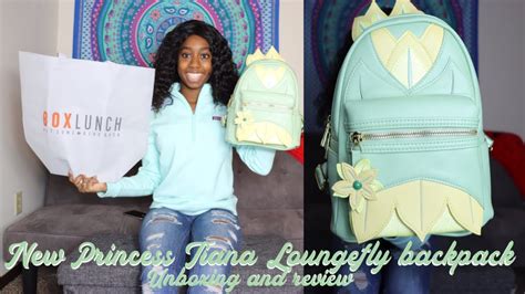 Unboxing The New Box Lunch Princess And The Frog Mini Backpack Youtube