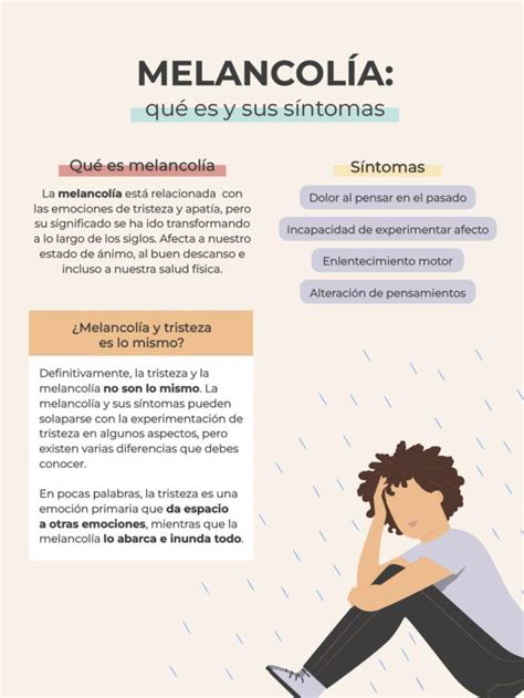 Melancolía qué es y sus síntomas Somos Estupendas