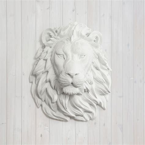 Lion head faux taxidermy – Artofit