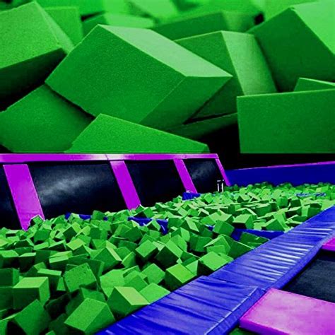 Foam Pit Cubesblocks 500 Pcs Lime Green 4x4x4 1536 Flame