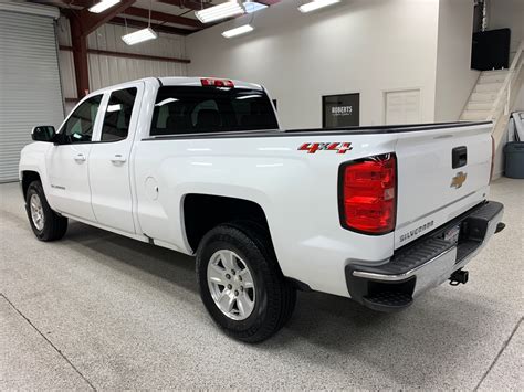 Used 2018 Chevrolet Silverado 1500 Double Cab Lt Pickup 4d 6 1 2 Ft For Sale At Roberts Auto