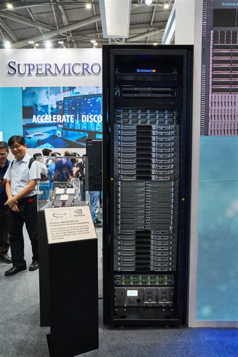 Supermicro Nvidia Gb Nvl System At Computex