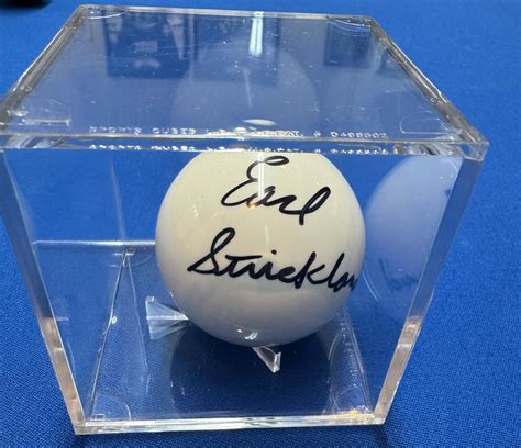 EARL STRICKLAND autographed cue balls | AzBilliards Forums