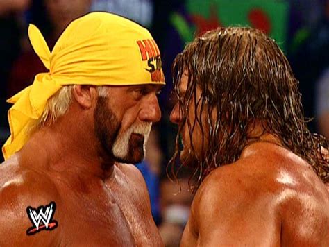 Hulk Hogan Vs Triple H Hulk Hogan Triple H Wrestling