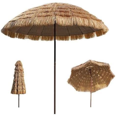 Parasol En Paille Avec Pieds De Diam Tre Parasol Parasol De