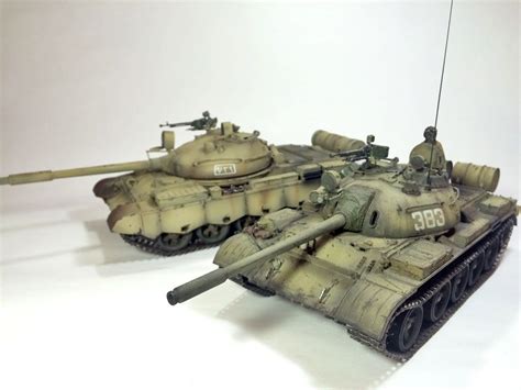 T55A + T62 - 1:35 by Daz | Cold War tank designs of the Soviet Union ...