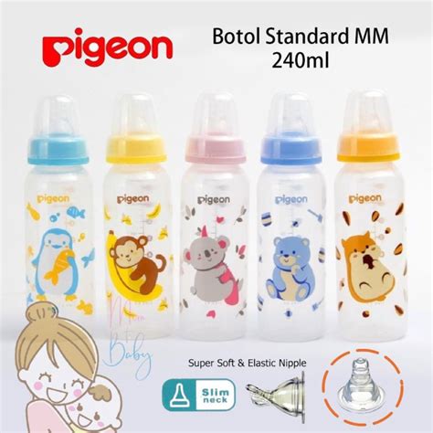 Jual Botol Dot Susu Pigeon Pp Nipple Peristaltik Peristaltic Standard