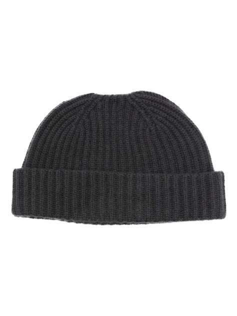 Warm Me Ribbed Knit Cashmere Beanie Farfetch