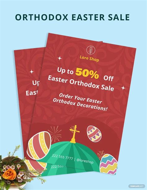 Orthodox Easter Sale In Illustrator Eps Png Psd Svg Word