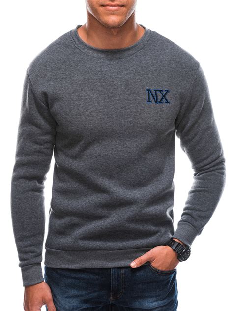 Men S Sweatshirt B Grey Modone Wholesale Clothing For Men