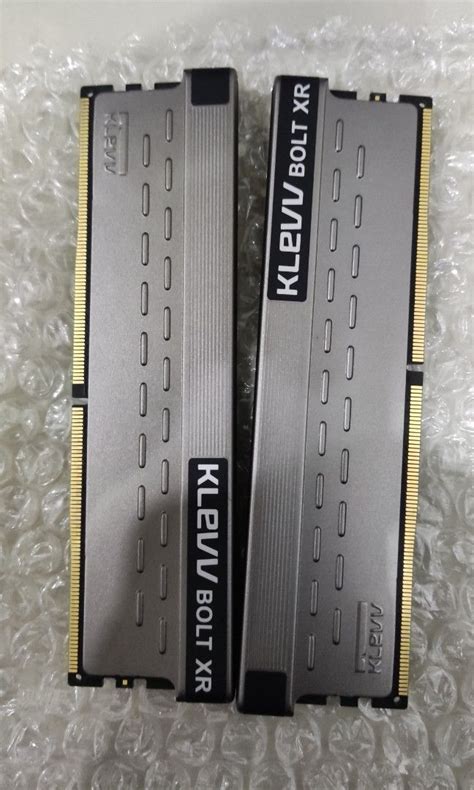 KLEVV BOLT XR DDR4 3600MHZ 8GB X2 Computers Tech Desktops On Carousell