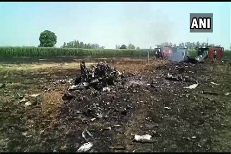 Iaf Mig 29 Crashes In Punjabs Nawanshahr Pilot Ejects Safely