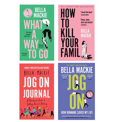 Bella Mackie Collection 4 Books Set (How To Kill Your Family, Jog On