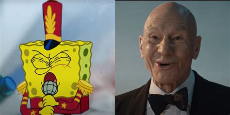 Patrick Stewart Dances To Spongebob Squarepants In Paramount+’s Super ...