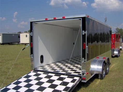 Enclosed Motorcycle Trailers