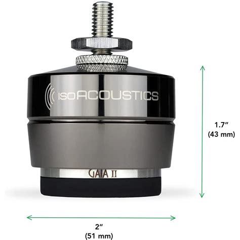 Isoacoustics Gaia Ii Lautsprecher Isolator St Ck Schraubbar