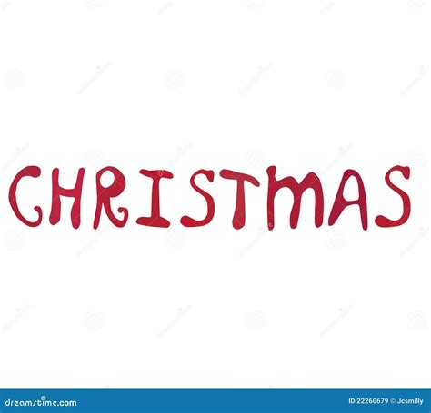 Merry Christmas Words Made Of Paper Art Royalty Free Stock Images