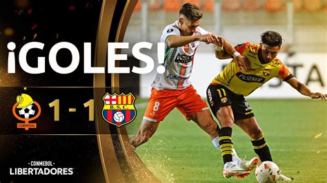 Goles Cobresal Vs Barcelona Fase De Grupos Conmebol Libertadores