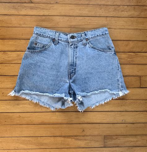 Custom Studded Vintage Levis Cut Off Jean Shorts Gem