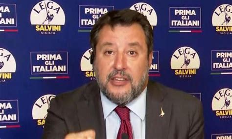 Salvini Torna A Inveire Contro Chi Salva Vite Nel Mediterraneo