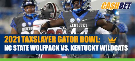 2021 Gator Bowl Betting Nc State Vs Kentucky Matchup Odds And Picks