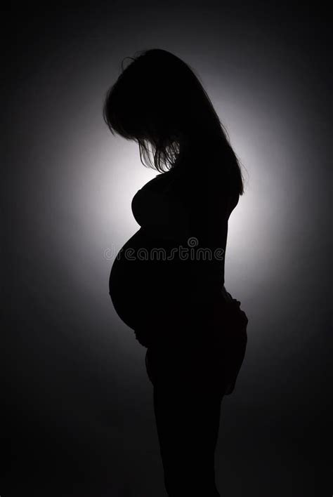 Portrait Of Pregnant Woman Stock Image Image Of Standing 25315343