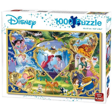 Puzzle 1000 pièces Disney Les Personnages Disney King Puzzles