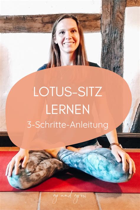 Möchtest Du Den Lotus Sitz Lernen Dann Findest Du Hier Eine Schritt