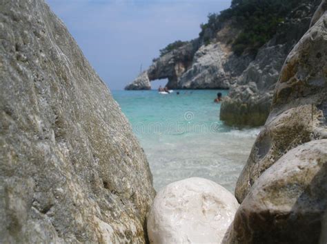 View of the Scenic Cala Goloritze Beach in the Italian Island of Sardinia Stock Photo - Image of ...