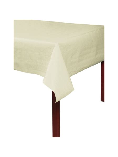 nappe ivoire 50Mx1M18 damassée Hyperfetes