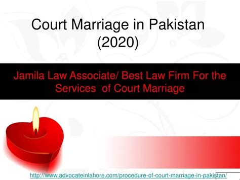 Ppt Court Marriage In Pakistan And Know About Court Marriage Law In