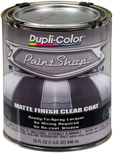 Dupli Color Paint Shop Finish System Matte Clear Ml Canadian Tire