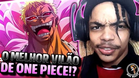 ONEᴿᵉᵃᶜᵗ Rap do Doflamingo One Piece UM REI NERD HITS 7