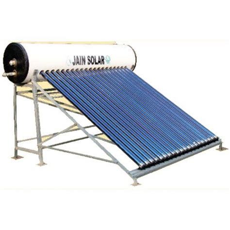 Evacuated Tube Collector ETC Freestanding Jain Mild Steel Solar Water