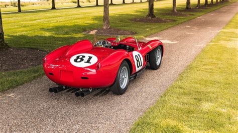 This Gorgeous Scaglietti Bodied 1958 Ferrari 250 Testa Rossa Is Hitting