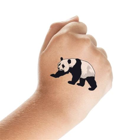 Panda Bear Temporary Tattoo – Temporary Tattoos