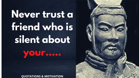 Never Trust A Friend Who Is Silent Sun Tzu Quotes QUOTATIONS