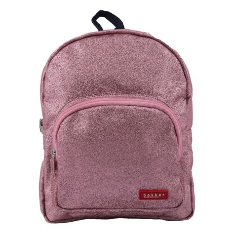 Sac Dos Mini Paillettes Rose Bakker Made With Love Mode Enfant