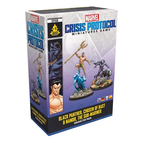 Marvel Crisis Black Panther Chosen Of Bast Namor The Sub Mariner