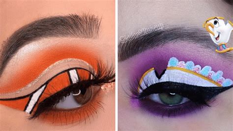 Incredible Disney-inspired eye and lip makeup - GEEKSPIN