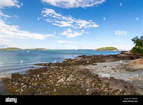 Bar Harbor in the Acadia National Park Stock Photo - Alamy