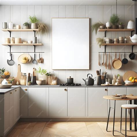 Premium AI Image | Optimal Kitchen Product Backdrops and Interior ...