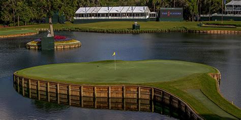 TPC Sawgrass Golf Course Hole 17 Photo 3 Wide Photograph by Phil Reich