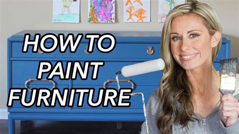 How To Paint Furniture A Beginner S Guide YouTube