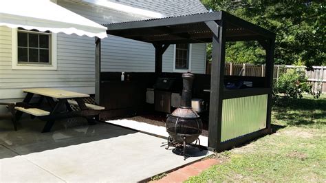 Pinterest Inspired Covered Bbq And Grilling Gazebo I Havent Cooked