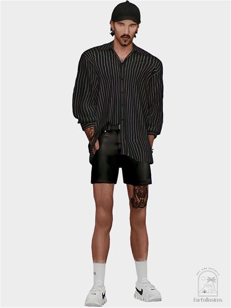 F A R F A L L A 🖤 Sims 4 Men Clothing Sims 4 Male Clothes Sims 4