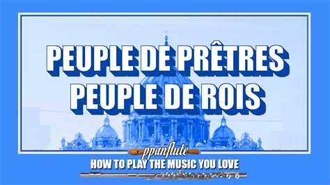 Peuple De Pretres Peuple De Rois Catholic Sheet Music Lyrics Guitar