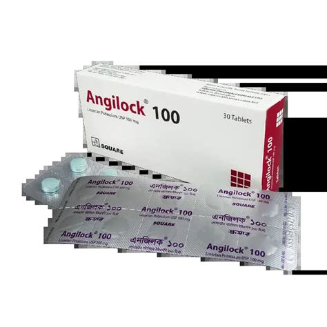 Angilock 100 Mg Tablet Square Pharma Ltd Osudpotro