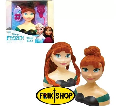 Busto Disney Frozen Peina A Tu Princesa Anna Cuotas Sin Inter S